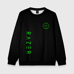 Свитшот детский Razer brend game, цвет: 3D-черный