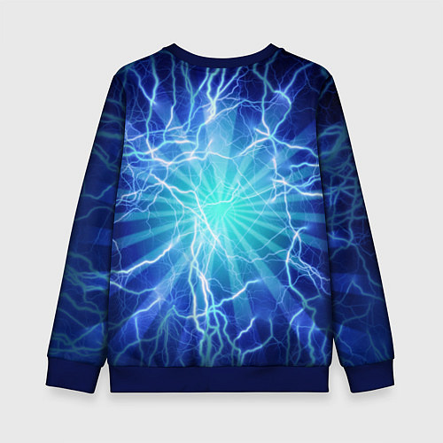 Детский свитшот Соник синий еж / 3D-Синий – фото 2