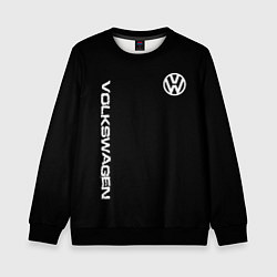 Детский свитшот Volkswagen logo white