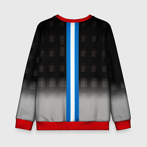 Детский свитшот Chelsea fc sport geometry / 3D-Красный – фото 2