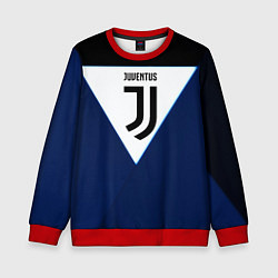 Свитшот детский Juventus sport geometry color, цвет: 3D-красный