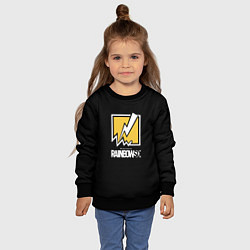 Свитшот детский Rainbow six game steel ubisoft, цвет: 3D-черный — фото 2