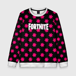 Детский свитшот Fortnite snowflake pattern