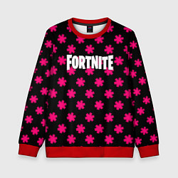 Детский свитшот Fortnite snowflake pattern