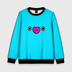 Свитшот детский BT21-Mang, цвет: 3D-черный