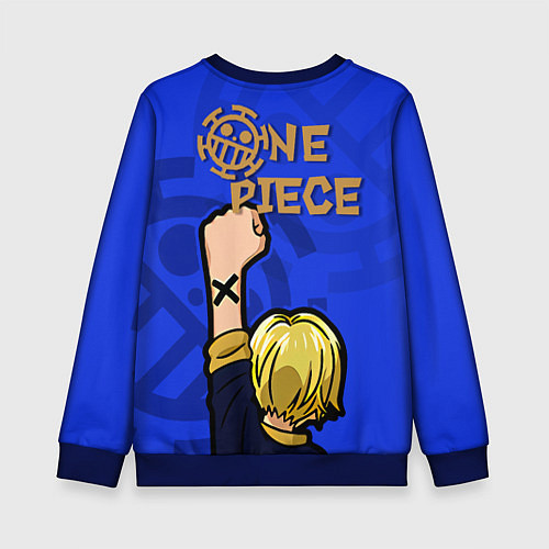 Детский свитшот One Piece Sanji / 3D-Синий – фото 2