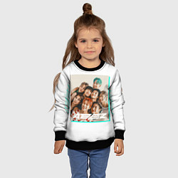 Свитшот детский Ateez участники, цвет: 3D-черный — фото 2