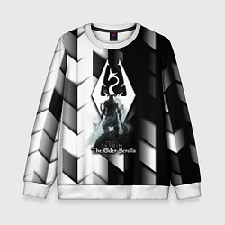 Детский свитшот The Elder Scrolls geometry