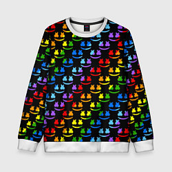 Детский свитшот Marshmello dj colors