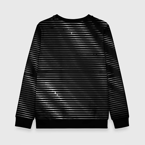 Детский свитшот Deadlock metal game lines / 3D-Черный – фото 2