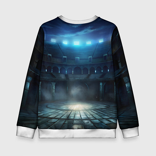 Детский свитшот Deadlock Абрамс / 3D-Белый – фото 2