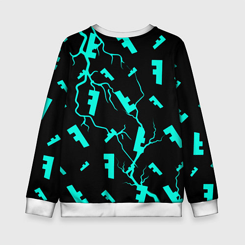 Детский свитшот Fortnite epic games / 3D-Белый – фото 2