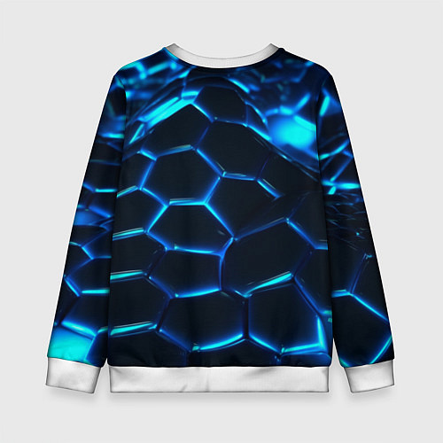 Детский свитшот Динамо Deadlock / 3D-Белый – фото 2