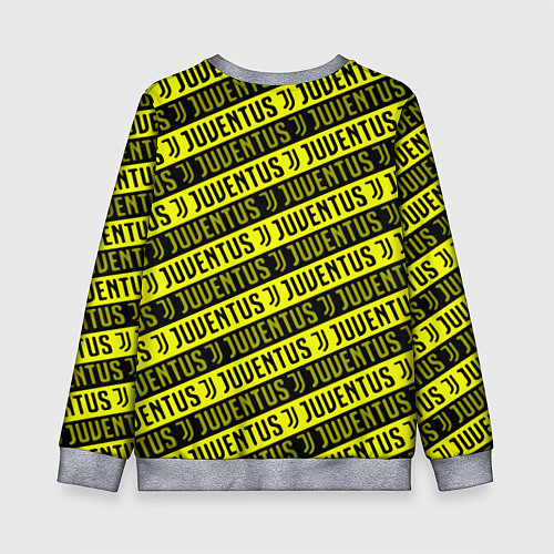 Детский свитшот Juventus pattern fc / 3D-Меланж – фото 2