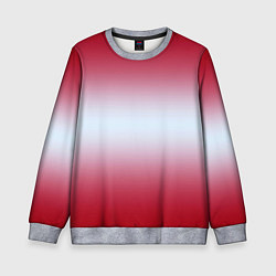Свитшот детский Gradient color, цвет: 3D-меланж