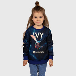 Свитшот детский Deadlock Плющ, цвет: 3D-синий — фото 2