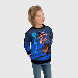 Свитшот детский МакГиннис Deadlock, цвет: 3D-черный — фото 2