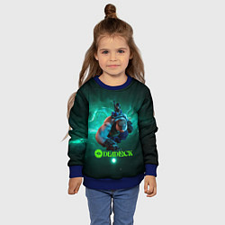 Свитшот детский Мо и Мелкий Deadlock, цвет: 3D-синий — фото 2