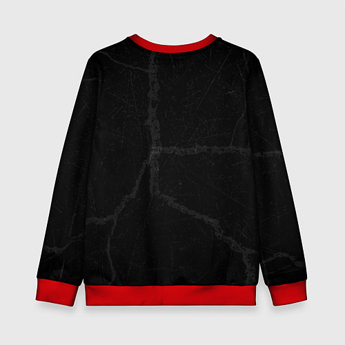 Детский свитшот The prodigy remix / 3D-Красный – фото 2