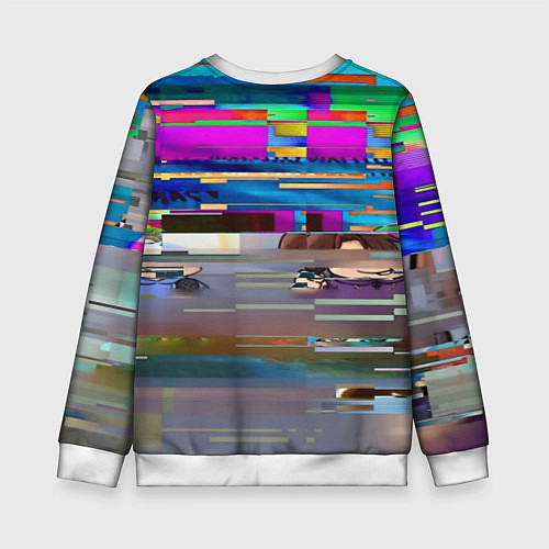 Детский свитшот CSGO текстура скин / 3D-Белый – фото 2