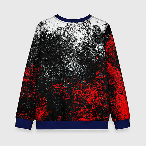 Детский свитшот Dota 2 брызги красок / 3D-Синий – фото 2