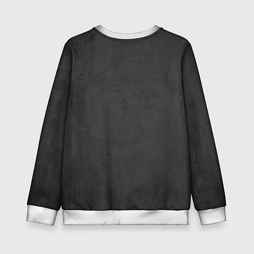 Детский свитшот Восставший из ада - Мультфильм / 3D-Белый – фото 2