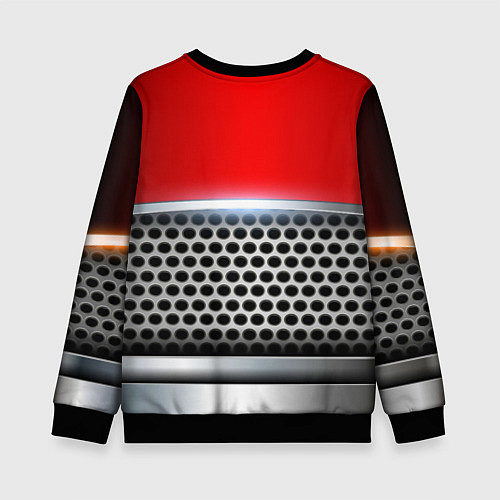 Детский свитшот AUDI metal collection game / 3D-Черный – фото 2