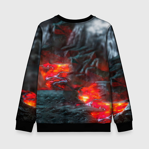 Детский свитшот Warhammer game / 3D-Черный – фото 2