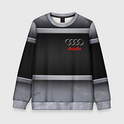Детский свитшот Audi metal texture