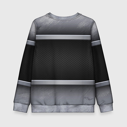 Детский свитшот Audi metal texture / 3D-Меланж – фото 2