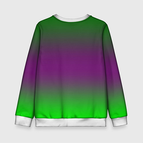 Детский свитшот Monster energy gradient / 3D-Белый – фото 2