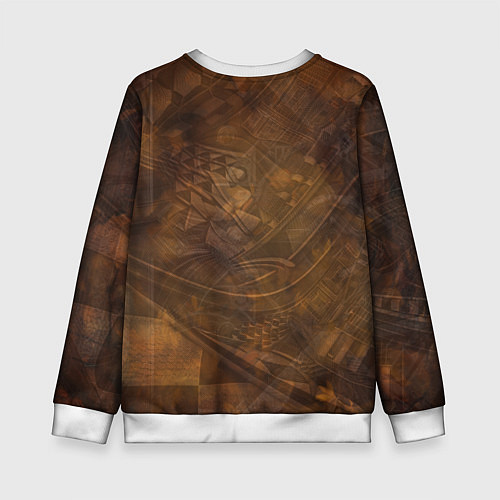 Детский свитшот Весёлый тыквенный Джек / 3D-Белый – фото 2