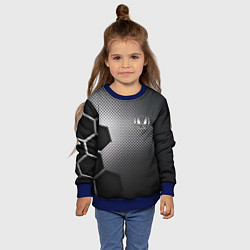 Свитшот детский Honda metal auto, цвет: 3D-синий — фото 2