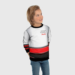 Свитшот детский AUDI auto car, цвет: 3D-черный — фото 2
