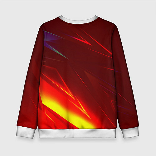 Детский свитшот Чернобыль лайт стрипсы / 3D-Белый – фото 2