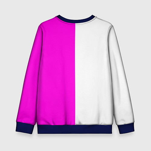 Детский свитшот The Witcher line / 3D-Синий – фото 2