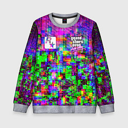Детский свитшот Vice city glitch game