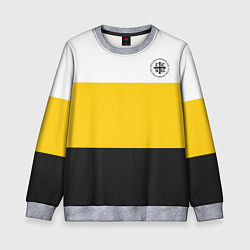 Свитшот детский Когда была свободна Русь НИКА, цвет: 3D-меланж