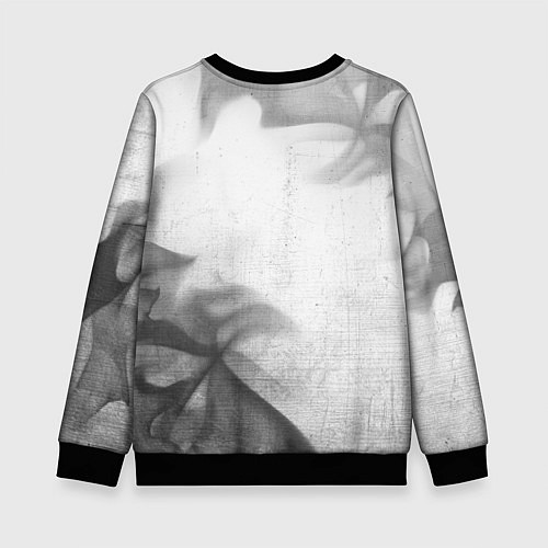 Детский свитшот Dongfeng - white gradient вертикально / 3D-Черный – фото 2