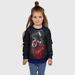 Свитшот детский Venom and Carnage, цвет: 3D-синий — фото 2