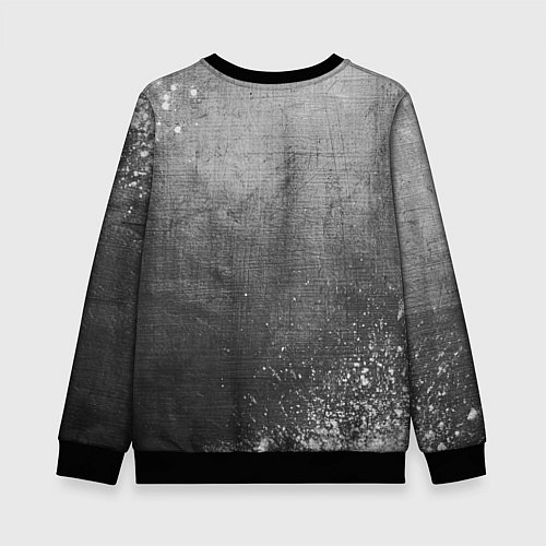 Детский свитшот Juventus - grey gradient / 3D-Черный – фото 2