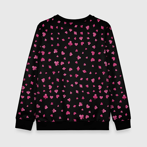 Детский свитшот Hisoka Hunter x Hunter / 3D-Черный – фото 2