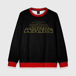 Свитшот детский Star Wars - вступительные титры, цвет: 3D-красный