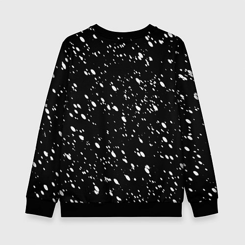 Детский свитшот Белка в гневе - где подарки / 3D-Черный – фото 2