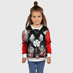 Свитшот детский Demonic Asta, цвет: 3D-белый — фото 2