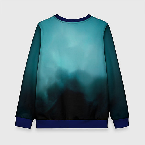 Детский свитшот Raven young justice / 3D-Синий – фото 2