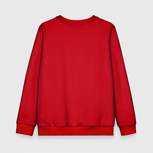 Детский свитшот Освальд Кобб Пингвин / 3D-Красный – фото 2