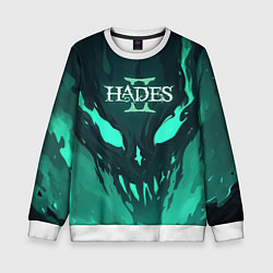 Свитшот детский По мотивам игры Hades 2, цвет: 3D-белый