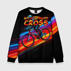 Детский свитшот Bicycle moto cross