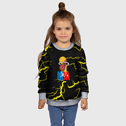 Свитшот детский NBA storm, цвет: 3D-меланж — фото 2